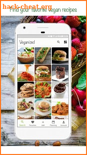 Veganized - Vegan Recipes screenshot