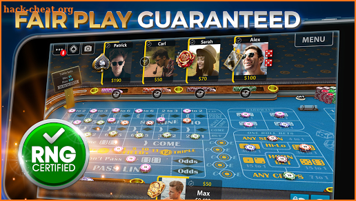 Vegas Craps by Pokerist screenshot