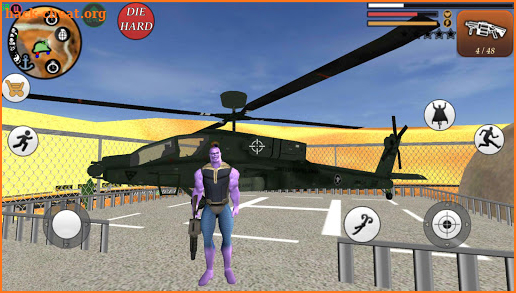 Vegas Crime Rope Hero Simulator screenshot