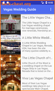 Vegas Wedding Virtual Planner screenshot