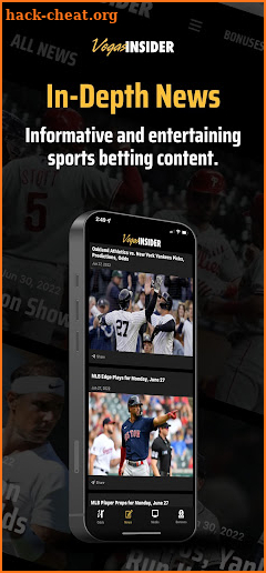 VegasInsider Sports Betting screenshot