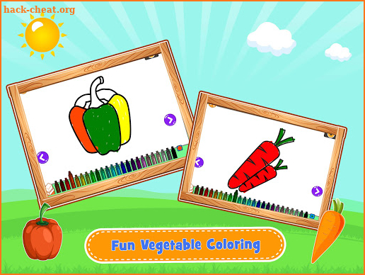 Vegetables Alphabet For Kids - Name & Match Games screenshot