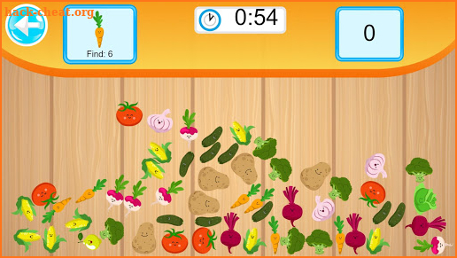 Vegetables Game screenshot