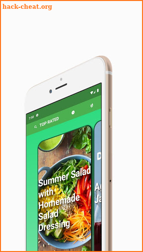 Vegetarian Recipes Free app screenshot