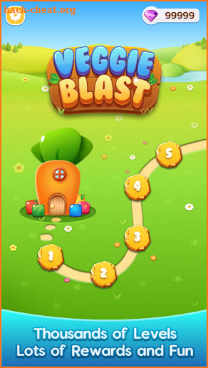 Veggie PopStar -Blast Game screenshot