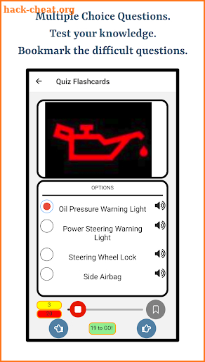 Vehicle Dashboard Indicators screenshot