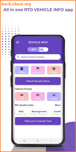 Vehicle Info - Vehicle Owner Details screenshot