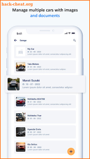 Vehicle Maintenance Tracker screenshot