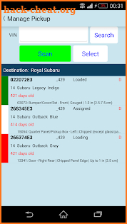 Vehicle Mobile Application screenshot