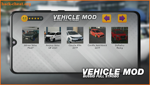 Vehicle Mod Bussid Full Strobo screenshot