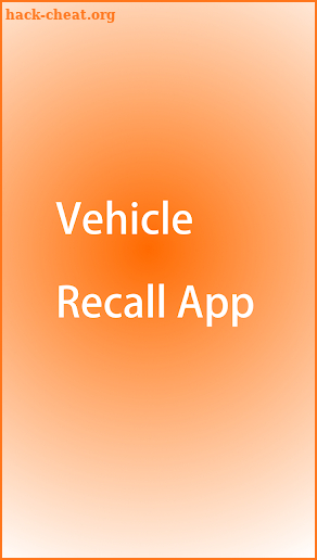 Vehicle Recall screenshot
