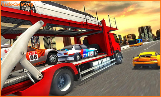 Vehicle Transporter Trailer Truck Game screenshot