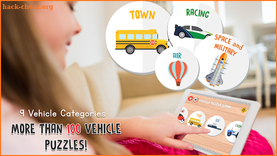 Vehicles Puzzle for Kids screenshot