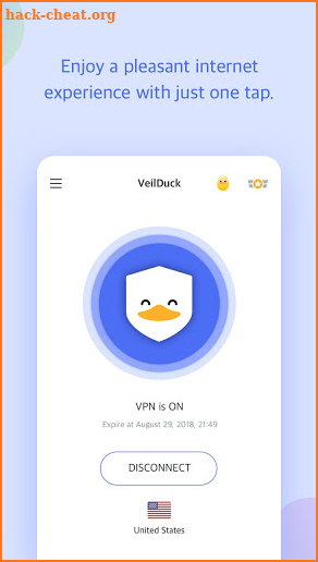 Veilduck VPN screenshot