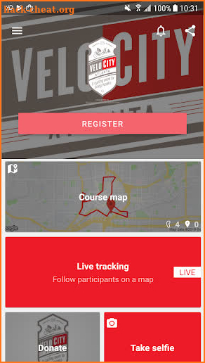 VeloCity Atlanta screenshot