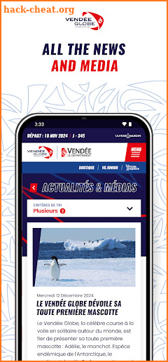 Vendée Globe 2024 screenshot