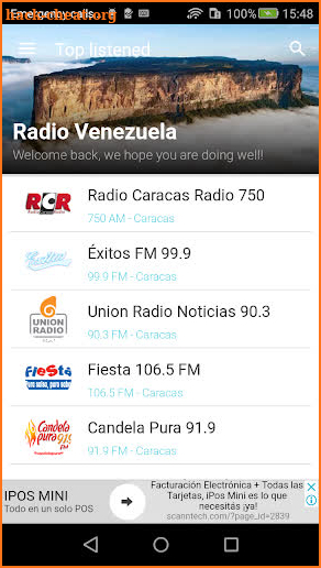 Venezuela Radio screenshot