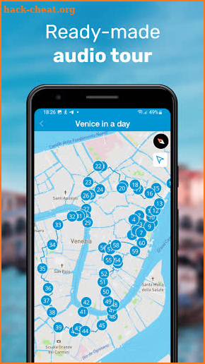 Venice Audio Guide Offline Map screenshot