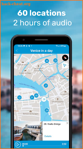 Venice Audio Guide Offline Map screenshot