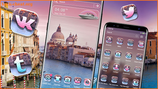 Venice River Launcher Theme screenshot
