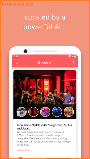 Vennu - Find Local Events And Things To Do Nearby screenshot