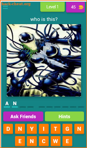 venom 2 characters quiz screenshot