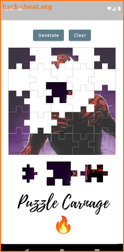 Venom 2 Red Carnage 3D Puzzle screenshot