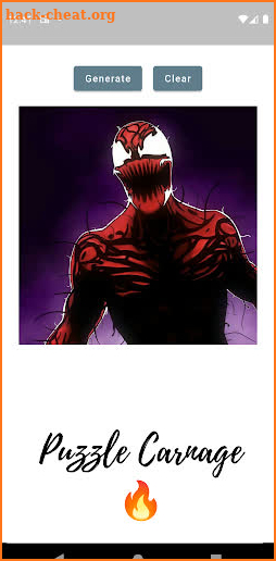 Venom 2 Red Carnage 3D Puzzle screenshot