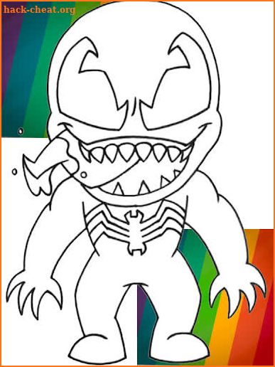 Venom & Carnage Coloring Book screenshot