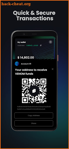 Venom Blockchain Wallet screenshot