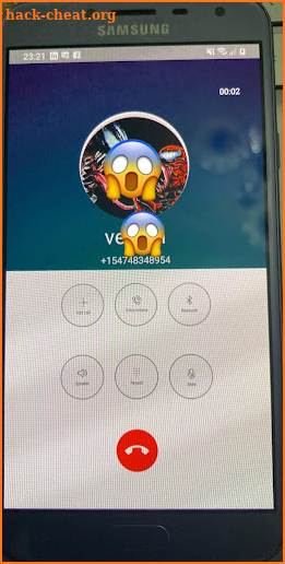 Venom fake video Call and chat screenshot