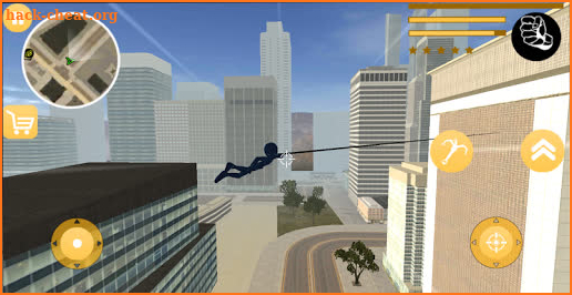 Venom Spider Stickman Rope Hero Gangstar Crime screenshot