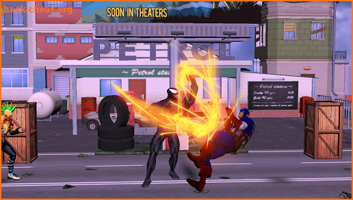 Venom Spider Superhero vs Amazing iron Spider hero screenshot