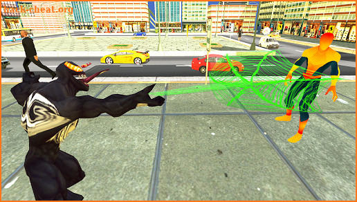 Venom Spider web hero: Amazing infinity battle screenshot
