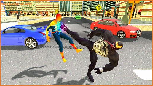 Venom Spider web hero: Amazing infinity battle screenshot