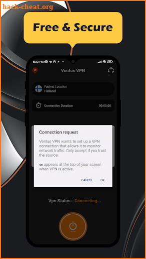 Ventus VPN - Fast, Secure VPN screenshot