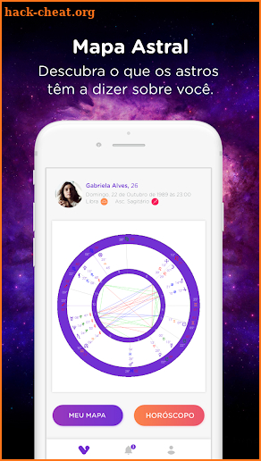 Venus: Horoscope and Natal Chart screenshot