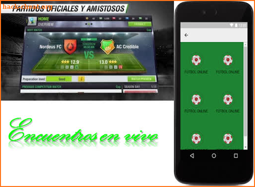 Ver Fútbol En Vivo Guia Futbol HD Ligas y Partidos screenshot