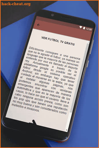 Ver Futbol En Vivo - TV Gratis en HD Canales Guia screenshot