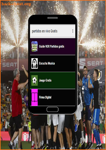 Ver Futbol en Vivo y en Directo Partidos Guia screenshot