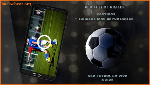 Ver Futbol Gratis en el Telefono Movil Guide Sport screenshot