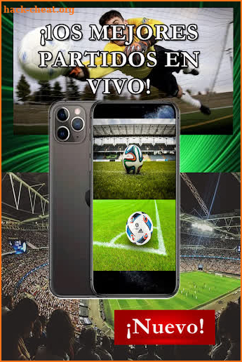 Ver TV Fútbol Gratis - HD En Vivo Y Directo Guide screenshot