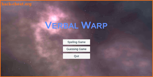 Verbal Warp screenshot