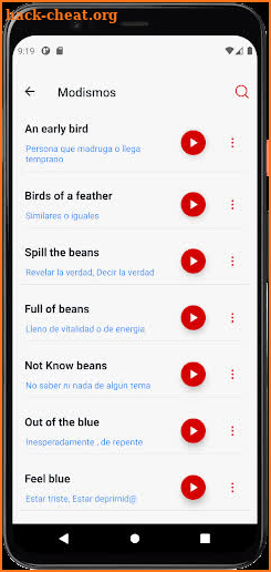 Verbos en Inglés screenshot