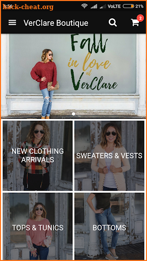 VerClare Boutique screenshot