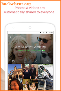Veri - Share your photos & videos automatically screenshot
