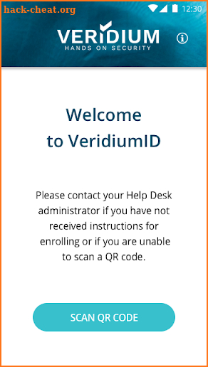 VeridiumID screenshot