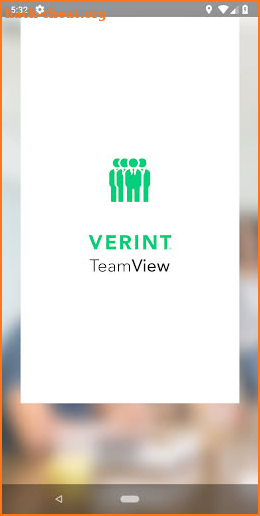 Verint TeamView screenshot
