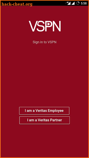 Veritas VSPN screenshot