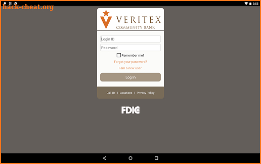 Veritex Mobile Banking screenshot